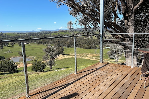 Standard Cottage, 2 Bedrooms, Non Smoking, Lake View (Redgum Cottage) | Terrace/patio