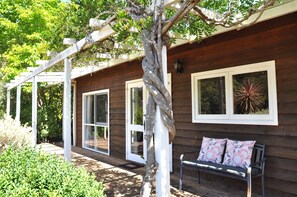 Luxury-Chalet, 1 Schlafzimmer | Terrasse/Patio