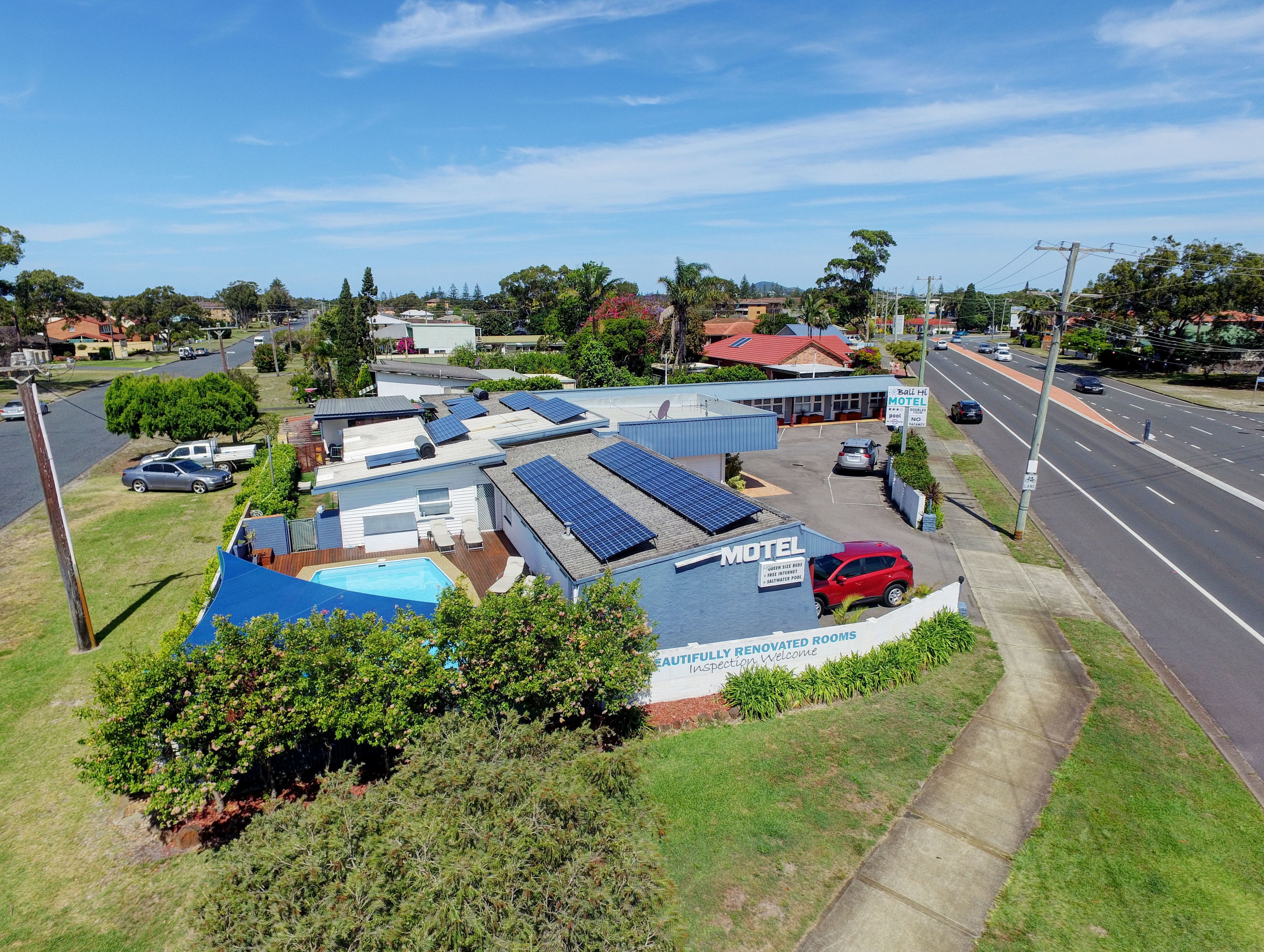Enceinte de l’hébergement