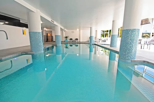 Indoor pool, outdoor pool