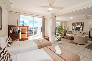 디럭스 아파트, 침실 3개, 금연, 주방 (Deluxe 3 Bedroom 3NTS MIN) | 1 개의 침실, 다리미/다리미판, 무료 WiFi, 침대 시트