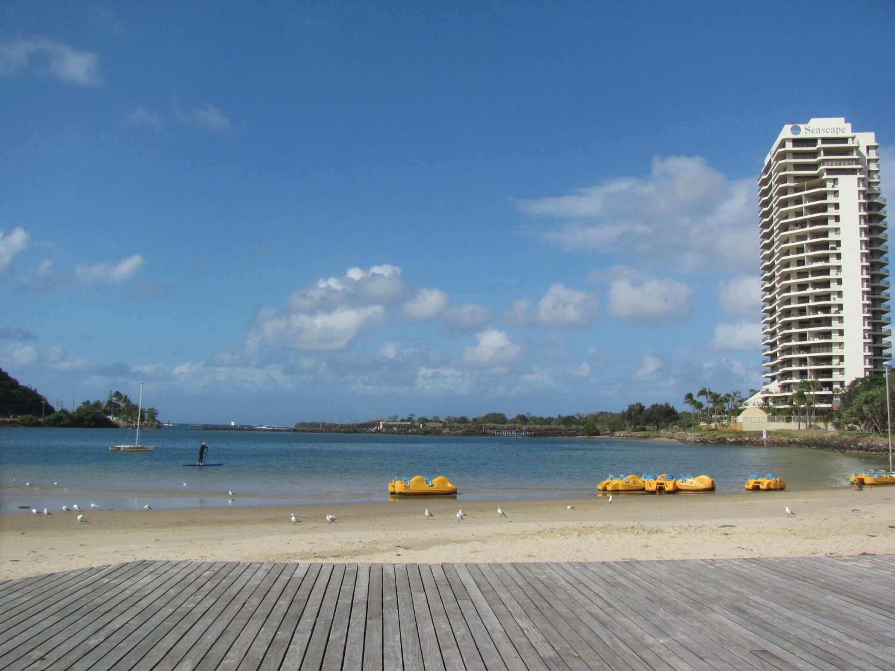 Beach nearby, white sand