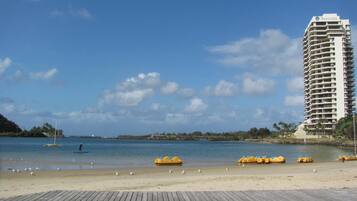 Beach nearby, white sand