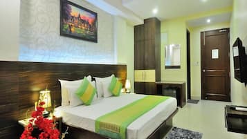 Quarto executivo | 1 quarto, roupas de cama premium, frigobar, cofres nos quartos