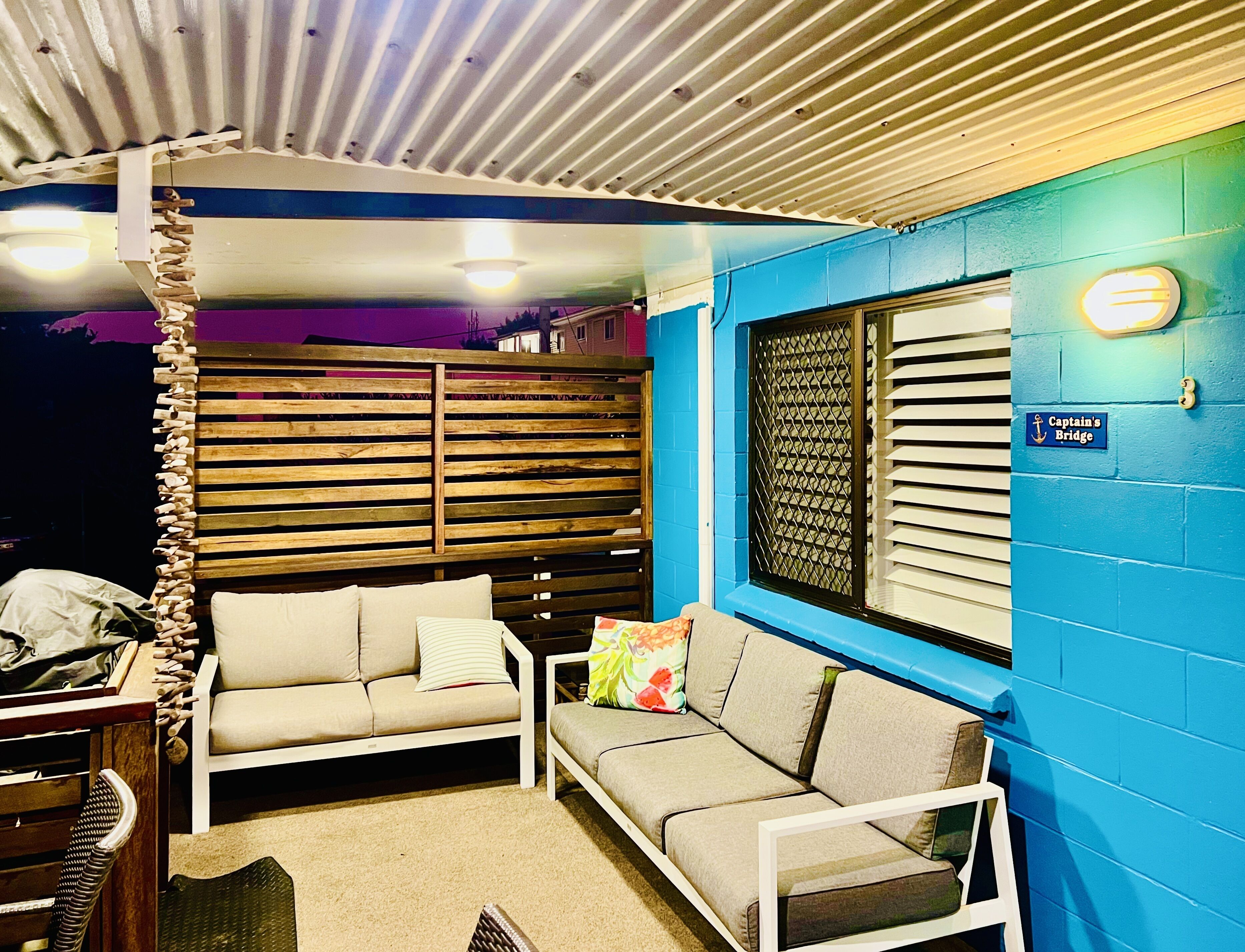 Deluxe Apartment, 2 Bedrooms, Kitchen (Captain’s Bridge) | Terrace/patio