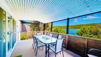 Superior Apartment, 2 Bedrooms, Non-Smoking, Kitchen (Admirals Deck) | Terrace/patio