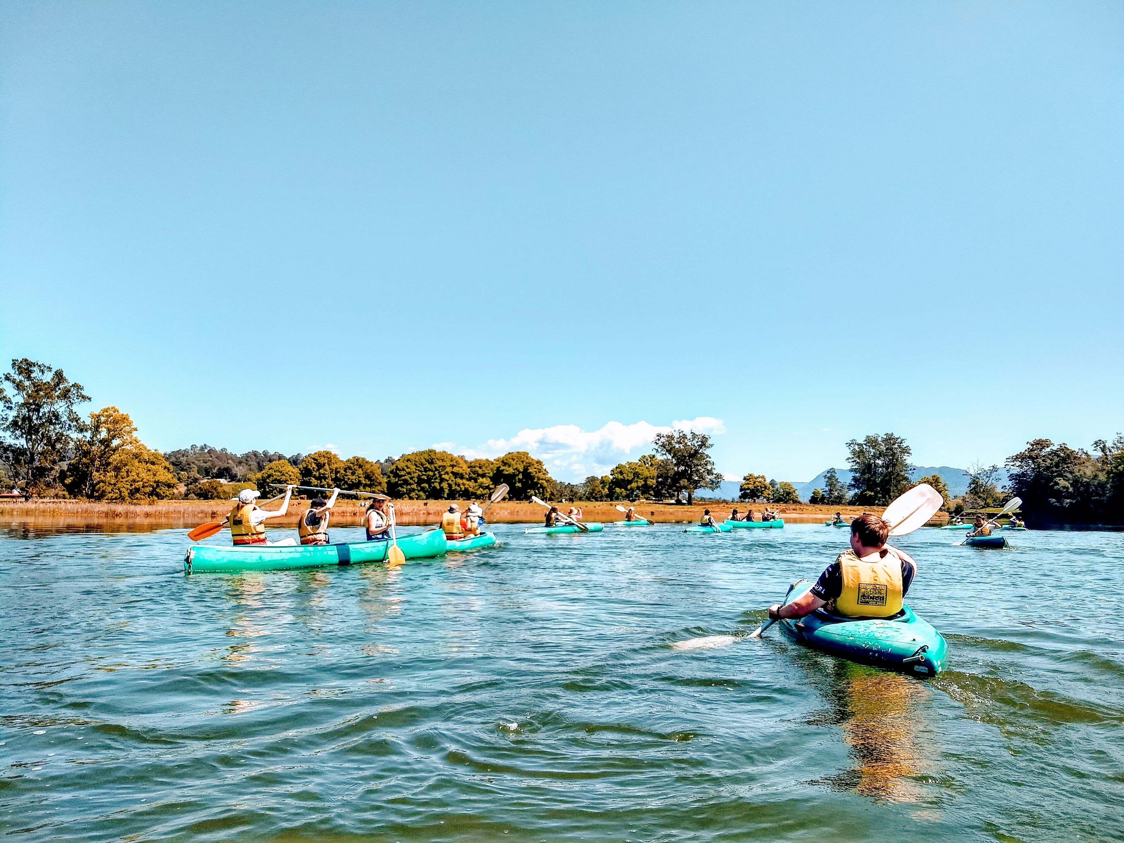 Paseos en kayak