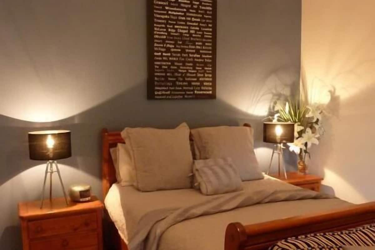 Lavender Vineyard Cottage | Egyptian cotton sheets, minibar, individually decorated