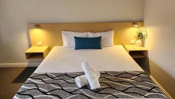 Iron/ironing board (on request), WiFi (free), bed sheets