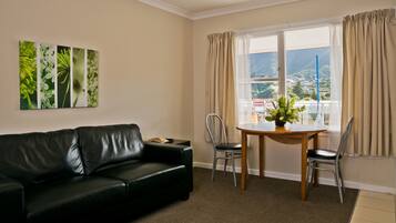 Individually decorated, individually furnished, iron/ironing board