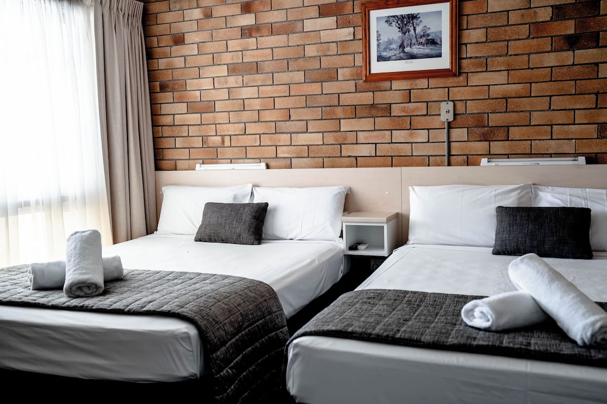 Habitación estándar | Escritorio, tabla de planchar con plancha, wifi gratis y ropa de cama