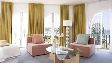 Zimmer, Strandnähe (Corner King) | 1 Schlafzimmer, hochwertige Bettwaren, Tempur-Pedic-Betten