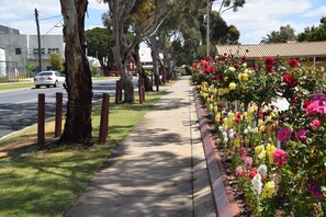 Entrada de la propiedad