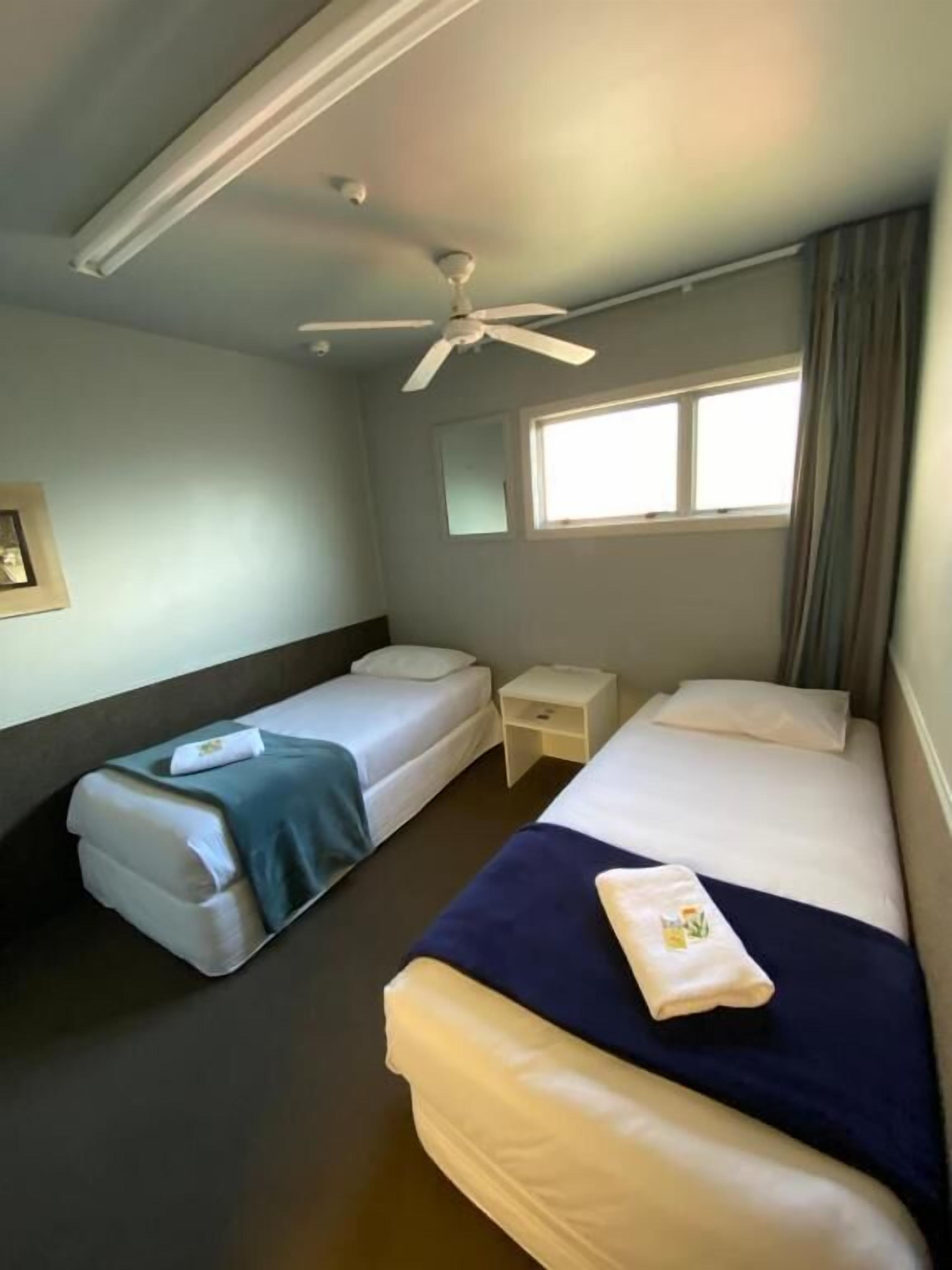 Basic-værelse med 2 enkeltsenge - 2 enkeltsenge | Lydisolering, gratis Wi-Fi, sengetøj