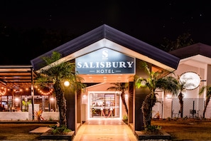 Façade de l’hébergement