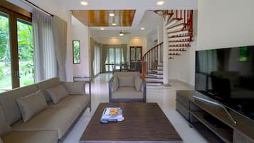 Villa, 2 chambres | Vue sur le jardin