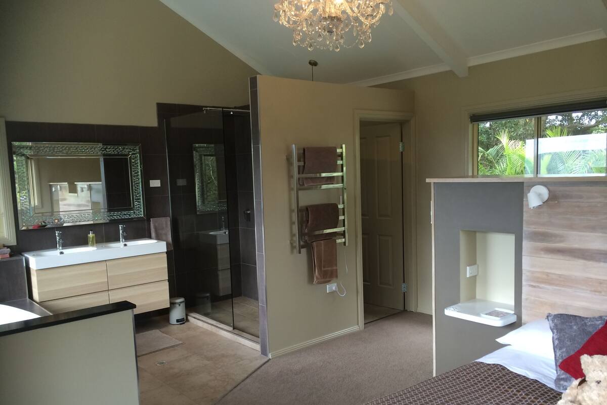 Ferienhaus | Badezimmer | Haartrockner, Handtücher