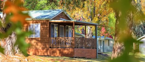 Deluxe-Ferienhütte, 2 Schlafzimmer, Nichtraucher (Deluxe Cabins) | Außenbereich