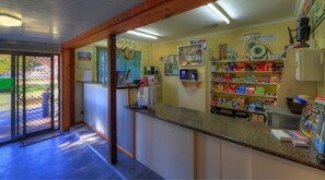 Interior entrance