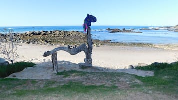 Beach nearby, white sand