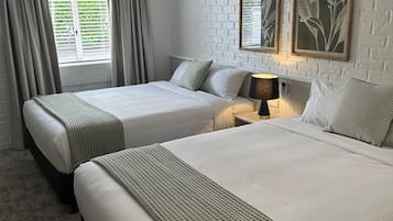 Superior Twin Room, 2 Queen Beds, Non Smoking | Iron/ironing board, free WiFi, bed sheets