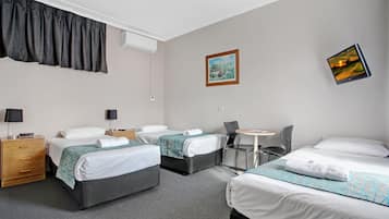 Standard Room, Non Smoking (Three Singles) | Free WiFi, bed sheets, wheelchair access