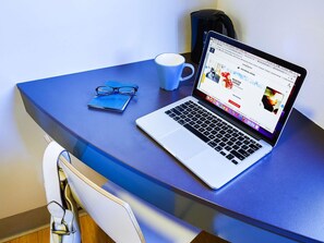 In-room safe, desk, cots/infant beds, free WiFi