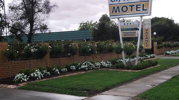 Majoituspaikan julkisivu