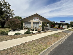 Facciata della struttura