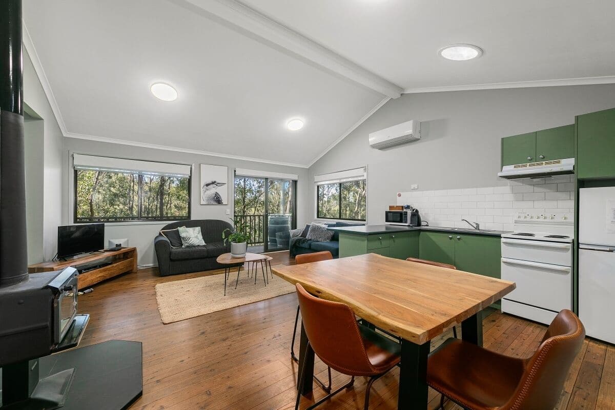 Standard-Ferienhaus, 2 Schlafzimmer | Wohnbereich | Flachbildfernseher