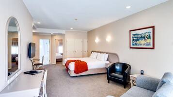 Suite Standard, 1 chambre, cuisine (Suite) | Salle de séjour | Télévision de 32 pouces avec chaînes numériques