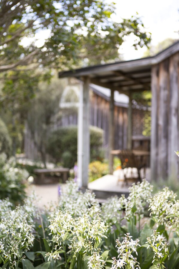 Cottage, en-suite badkamer | Terras