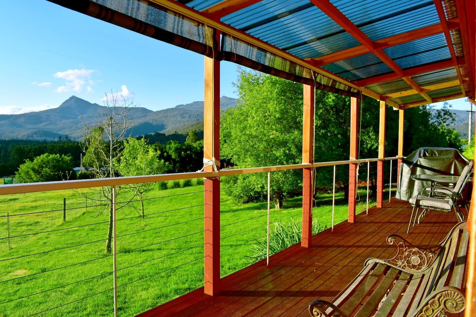 Cabaña familiar, 2 habitaciones, vista a la montaña | Vista a la montaña
