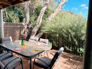  Blairgowrie - Family Beach Cottage | Balcony view - Bayplay Beach Accommodation - 2 locations (Portsea)