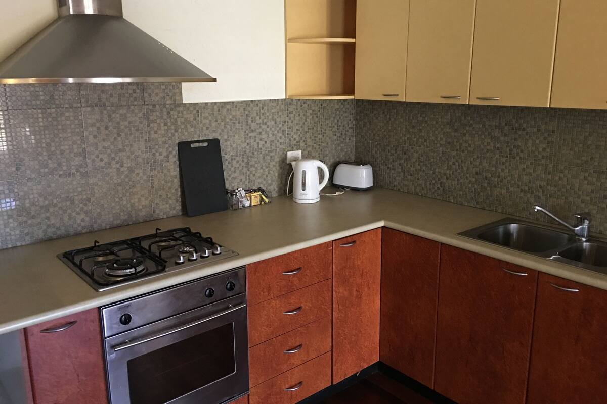 standard studio, non smoking, kitchen (queen apartment) | private kitchen | coffee/tea maker