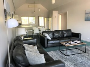 Deluxe Townhome, 1 Bedroom | Living area | Flat-screen TV - Edgewater Terraces at Metung (Metung)