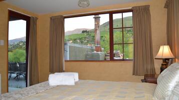 Cardrona Mountain House | 4 bedrooms, premium bedding, desk, iron/ironing board
