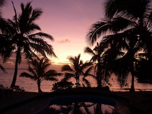 Vista desde la propiedad