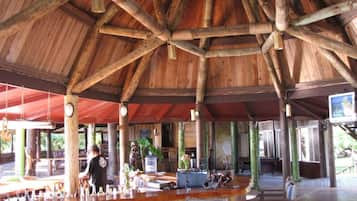 Poolside bar
