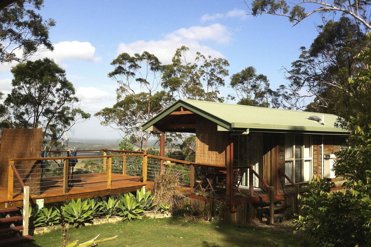 Standaard studio, niet-roken, kitchenette (Kookaburra Cabin) | Terras
