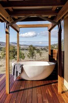 Cabaña panorámica | Terraza o patio