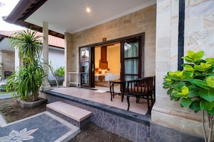Habitación doble superior | Terraza o patio