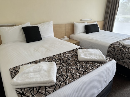 Economy Twin Room | Desk, laptop workspace, iron/ironing board, free WiFi