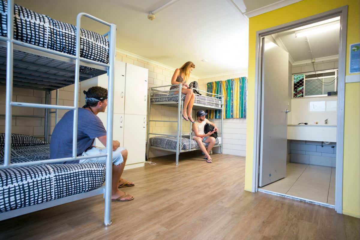ห้องสแตนดาร์ดพักรวม, ปลอดบุหรี่, ระเบียง (6 Share Mix Dormitory) | Wi-Fi ฟรี, ผ้าปูที่นอน