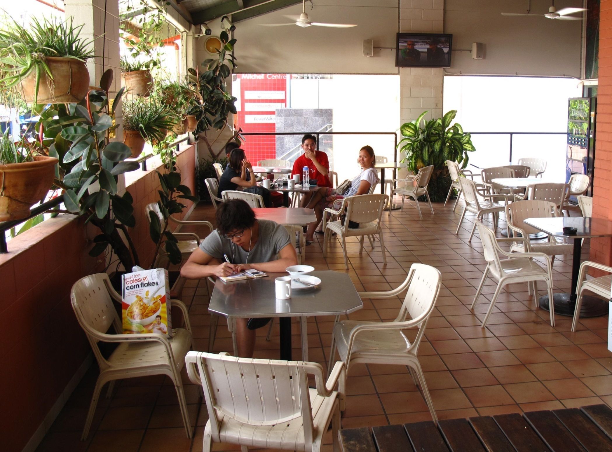 Breakfast area