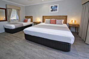 Superior Triple Room, 1 Bedroom | Individually decorated, individually furnished, blackout drapes - Vintages Accommodation (Margaret River)