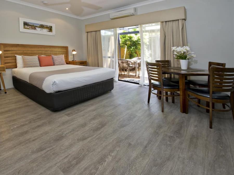 Individually decorated, individually furnished, blackout drapes