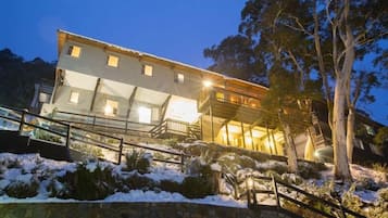 Front of property – evening/night