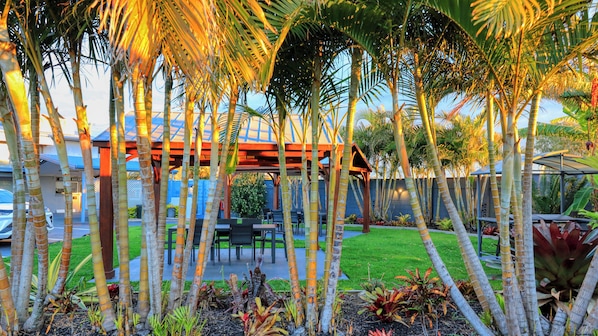 Utsikt mot trädgården