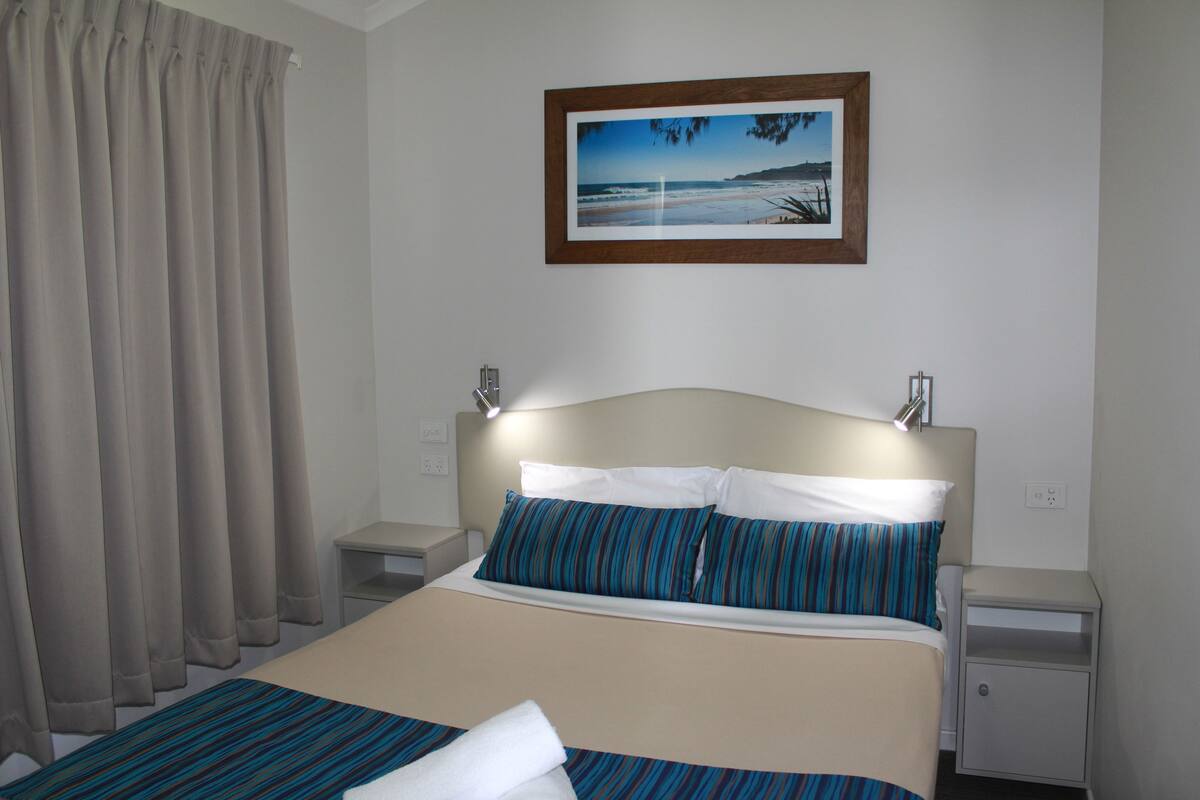 Ferienhütte, 2 Schlafzimmer (Seahorse Cabin) | Ausblick vom Zimmer